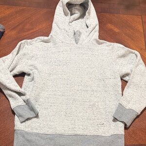 Express Heather Gray Hoodie